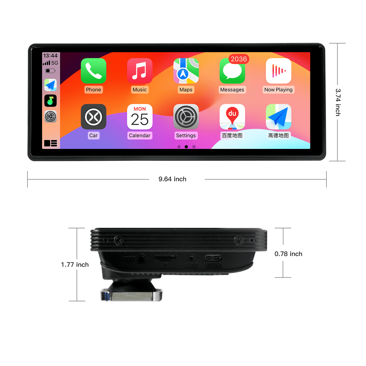 Visionplay™ | 10,25 Zoll IPS CarPlay & Android Auto Touchscreen | 50% RABATT - Finezo.de