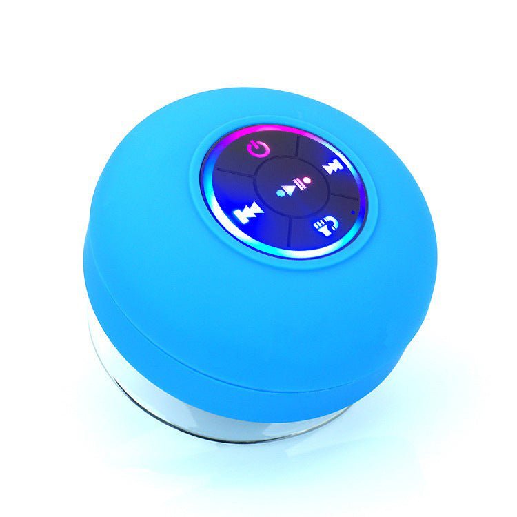 ShowePro™ | Mini Bluetooth - Duschlautsprecher mit LED - Licht - Finezo.de