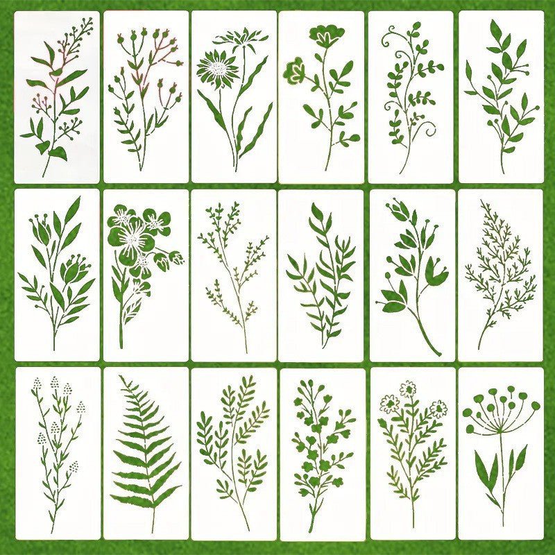FloraTrace™ | Gartenzaun große Blumenschablonen | 50%RABATT - Finezo.de