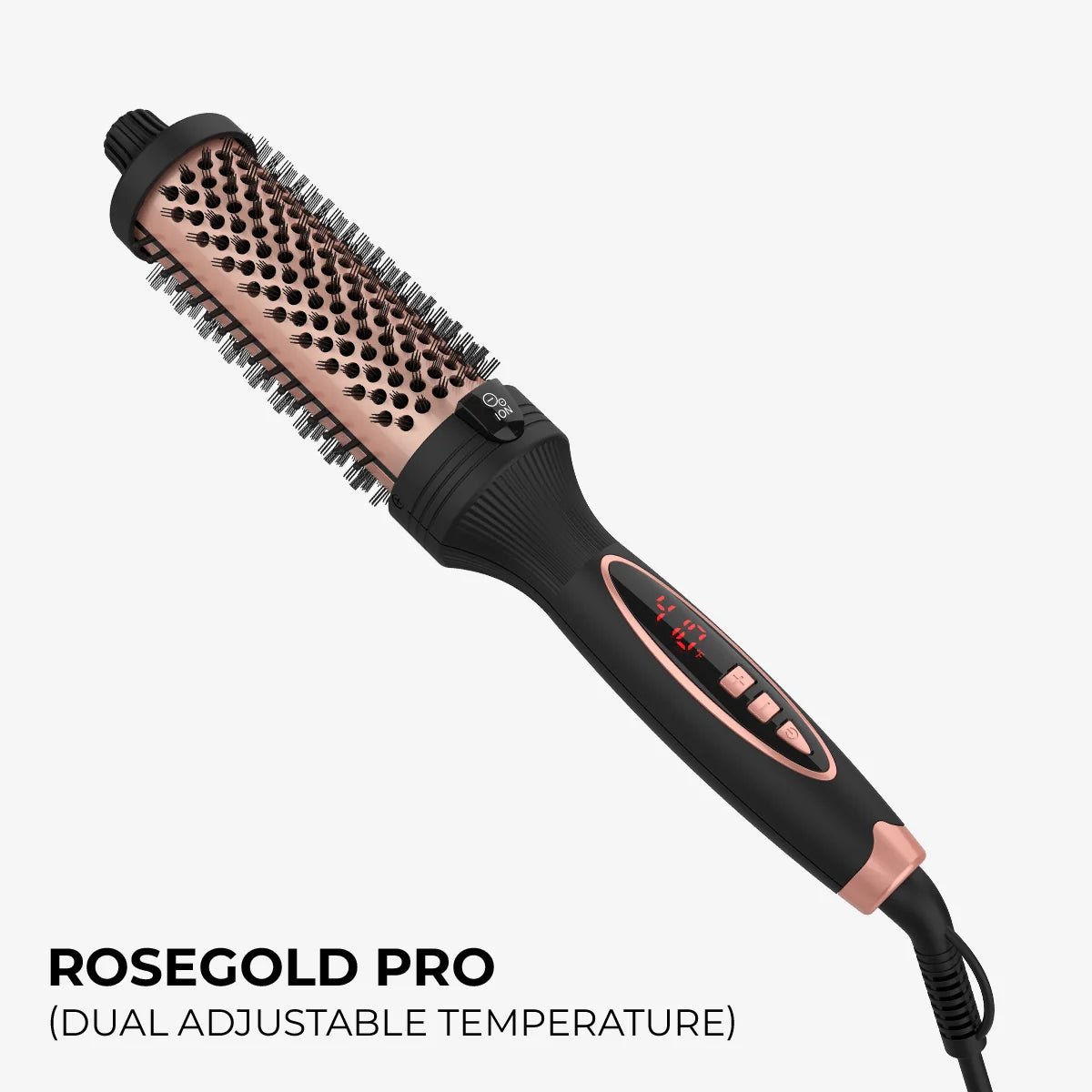 GlamAir™ | 3 - in - 1 Pro Negative Ion Zwei PTC Heizdecken Wärmbürste - Finezo.de