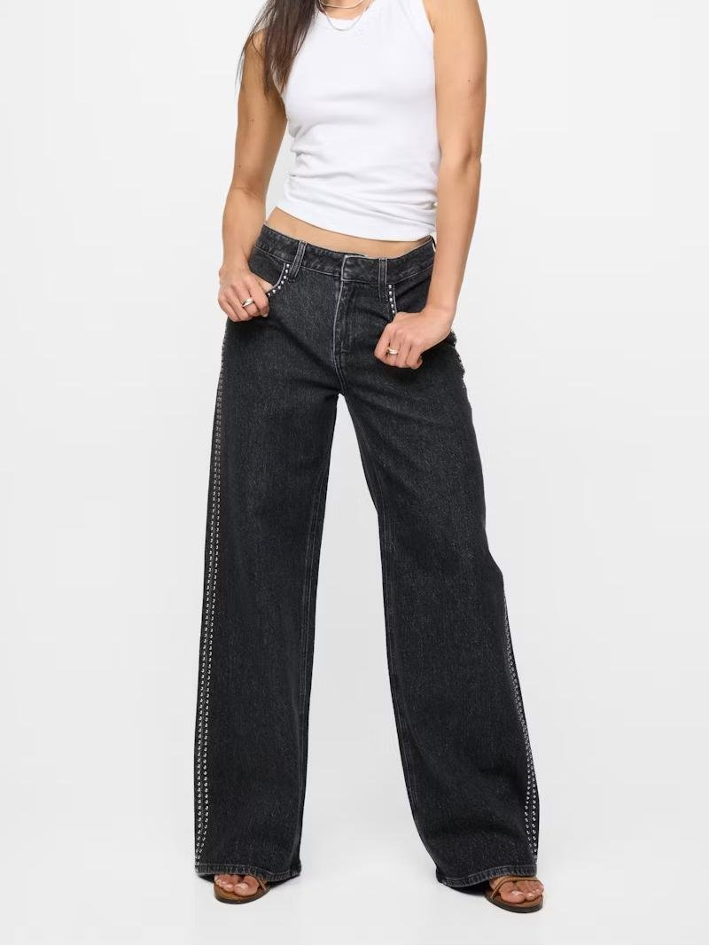 Calima | Weite Hoch taillierte Jeans