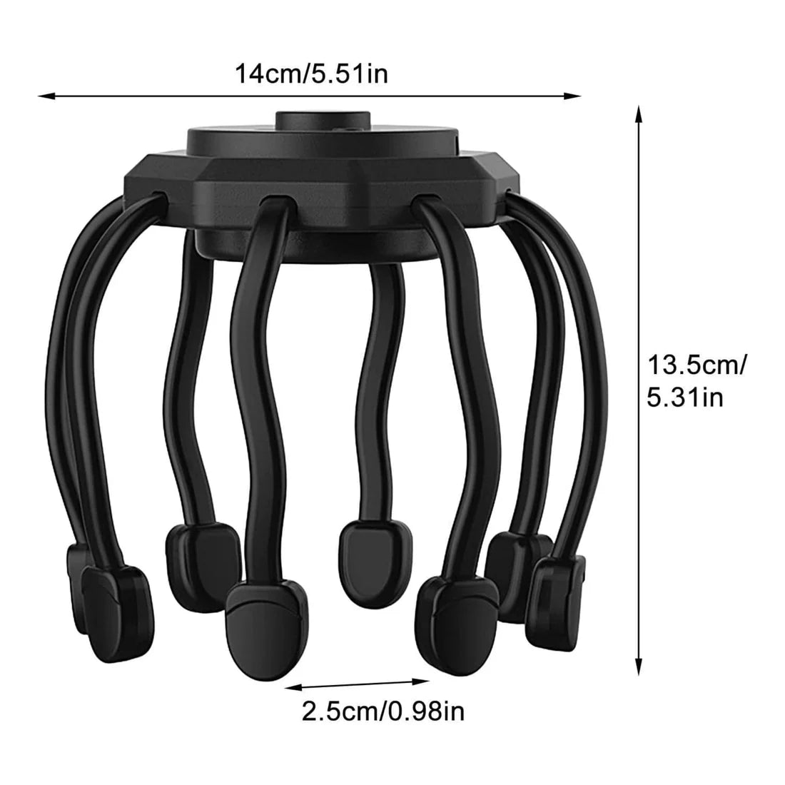 Zennocto™ | elektrisches Kopfmassagegerät deluxe - Finezo.de
