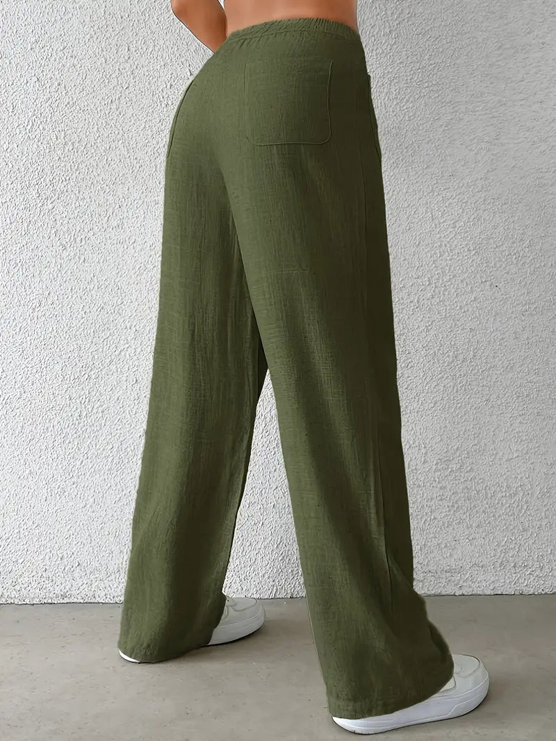Evana | Atmungsaktive Leinenhose
