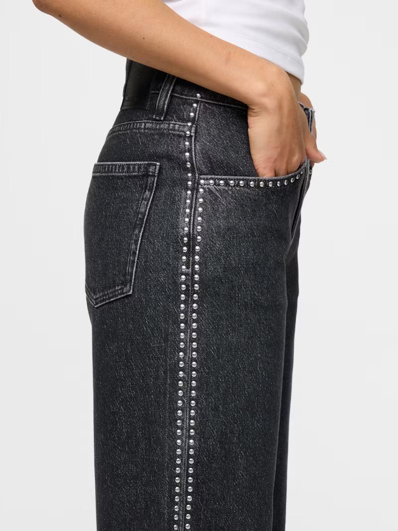Calima | Weite Hoch taillierte Jeans
