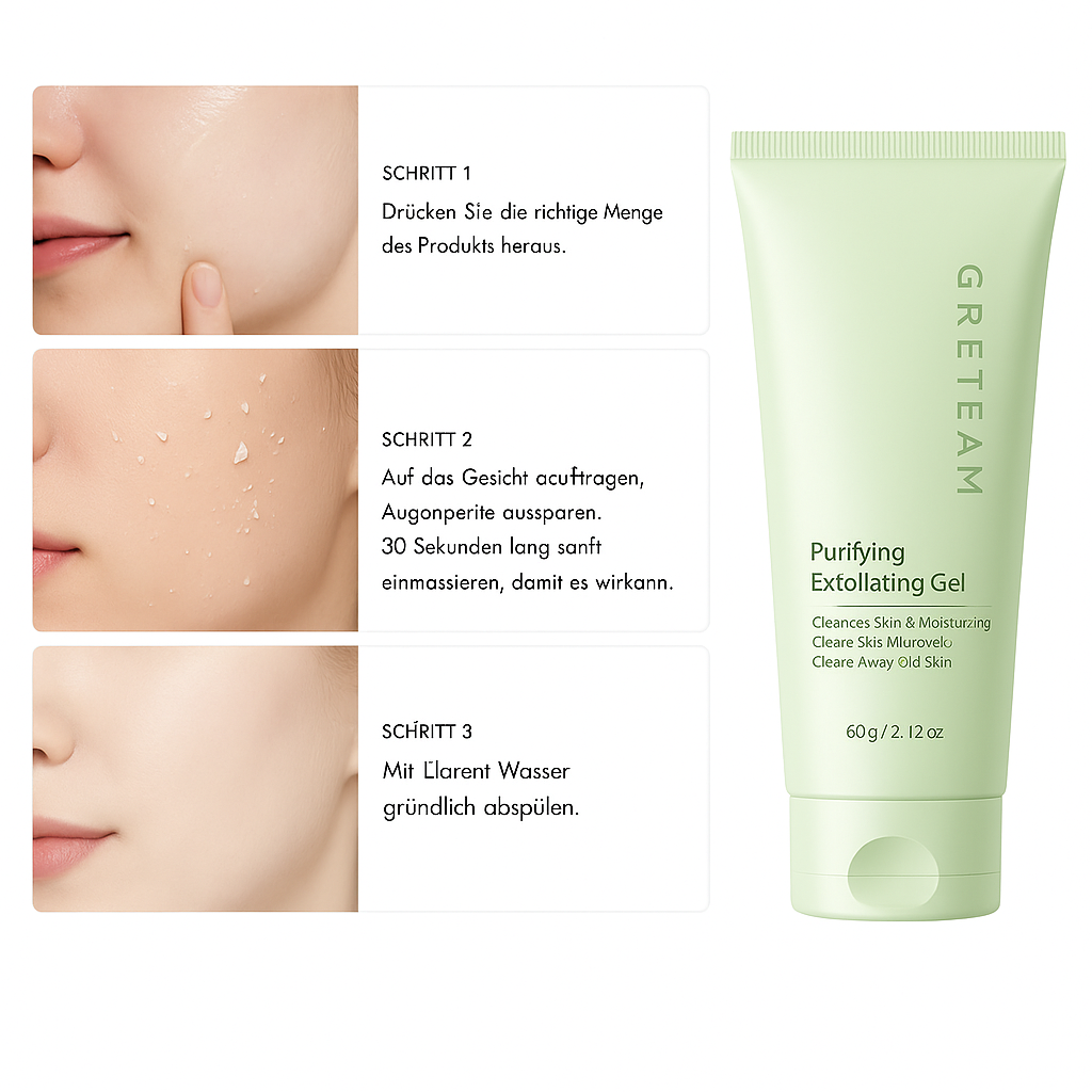 GlowGel™ | Sanfte Gesichtsreinigung Gel - 1+1 GRATIS
