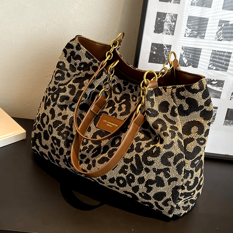 Leopard Luxe™ | modische Leopardenprint Umhängetasche | 50% RABATT - Finezo.de