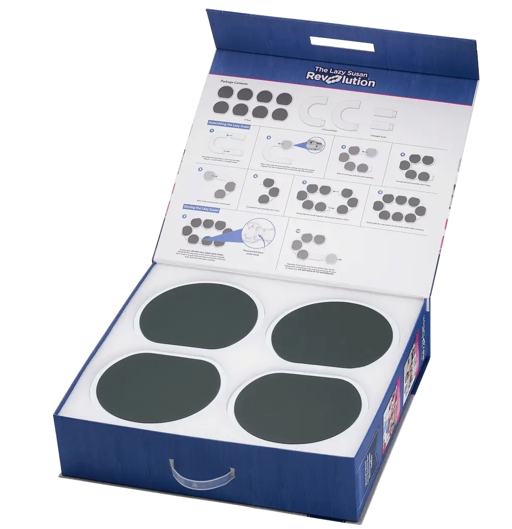 Lazysuus™ | Das innovative Draaiplateau für einfaches Servieren | 50% RABATT - Finezo.de