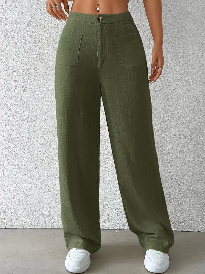 Evana | Atmungsaktive Leinenhose