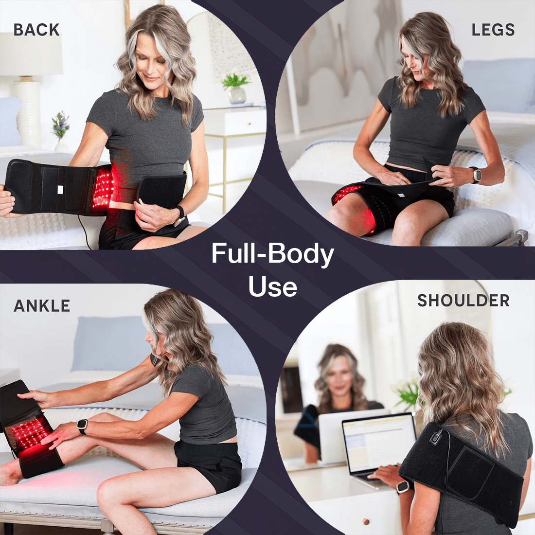 Schlankes Licht Therapie Gürtel - Finezo.de