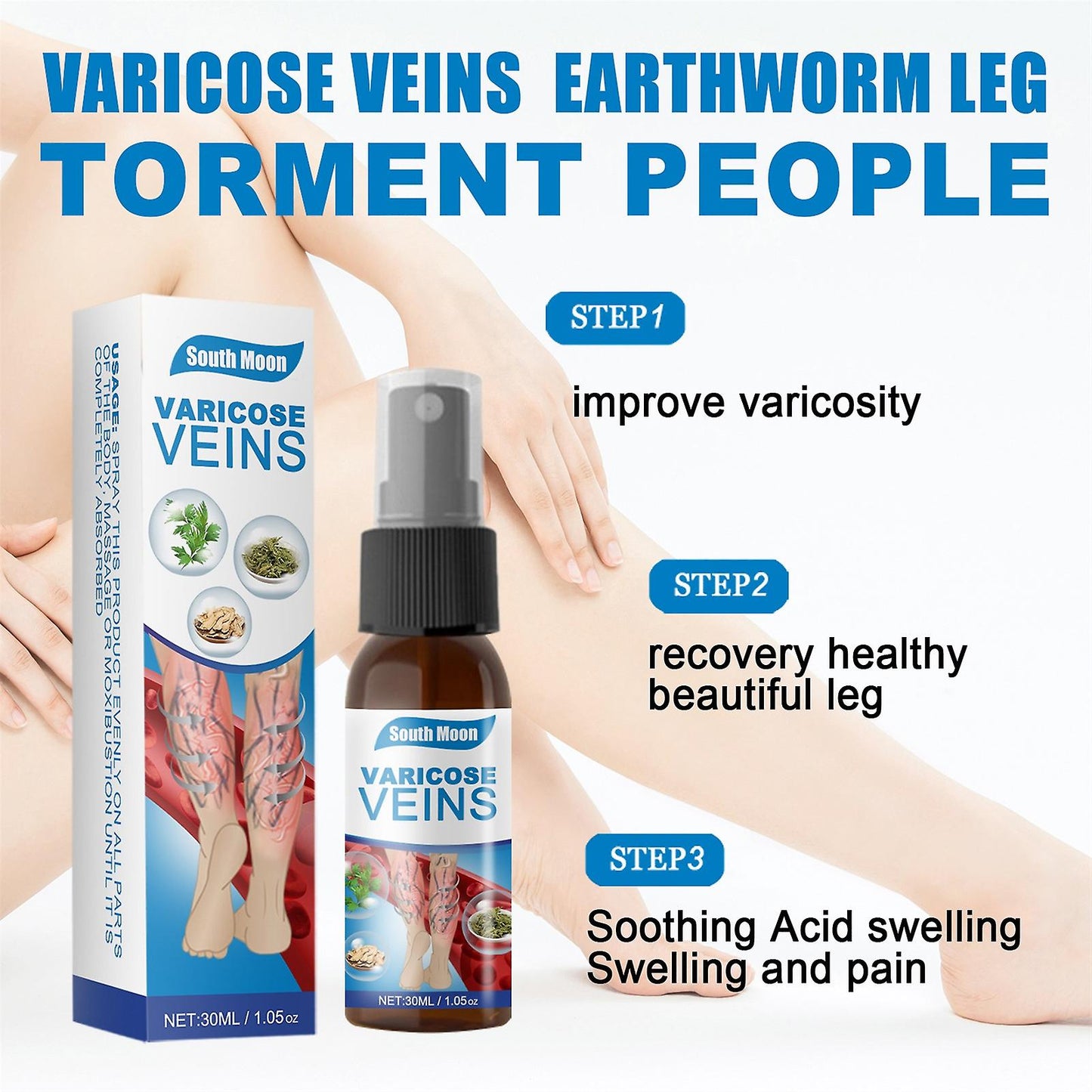 Magische Venen - Spray | 1+1 GRATIS - Finezo.de