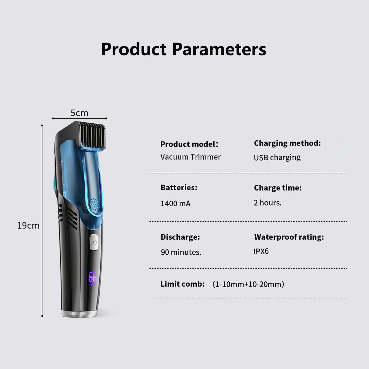Sakerplus Pro™ - Bartschneider Männer - 50% RABATT
