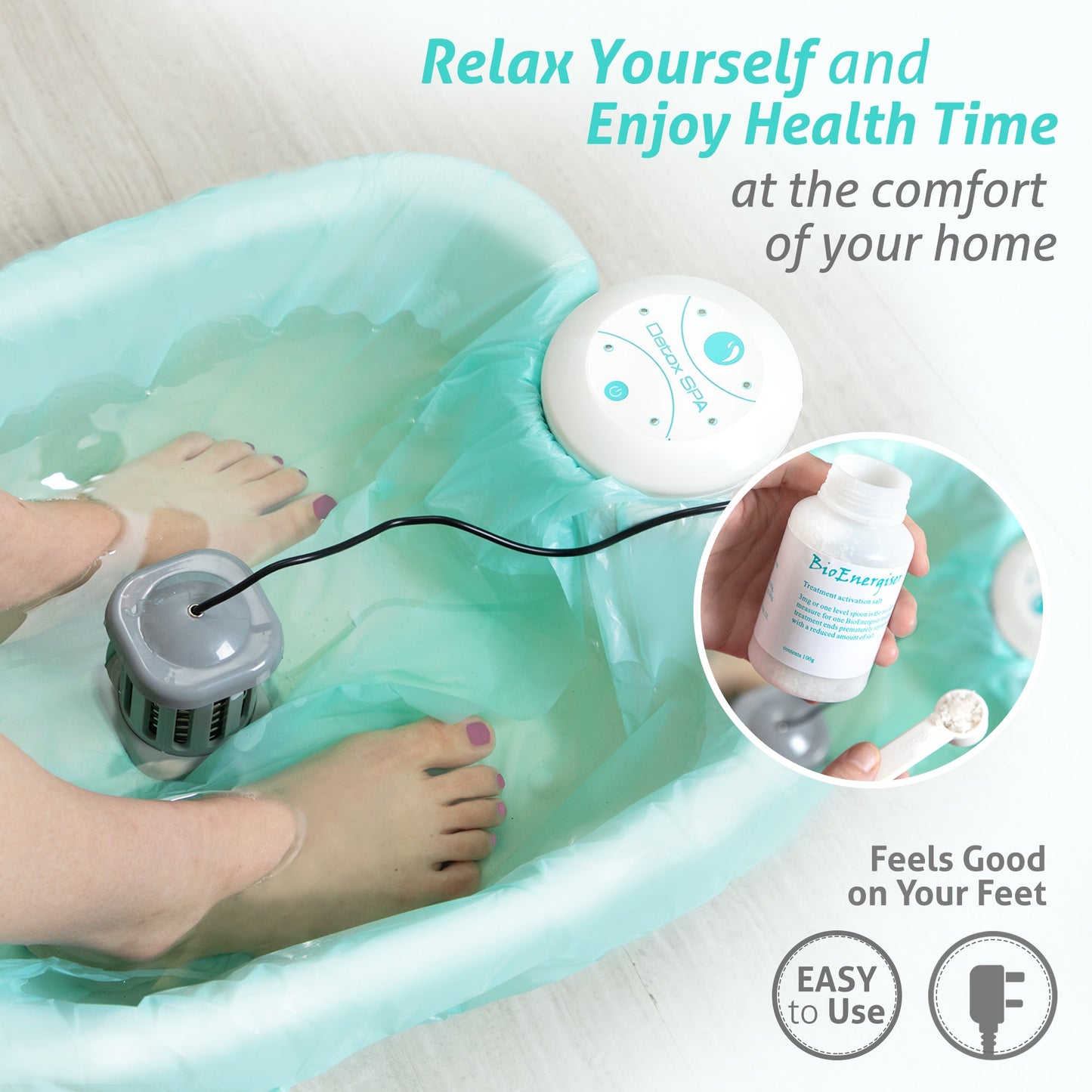 Finezo | Entspannendes Detox Fußbad