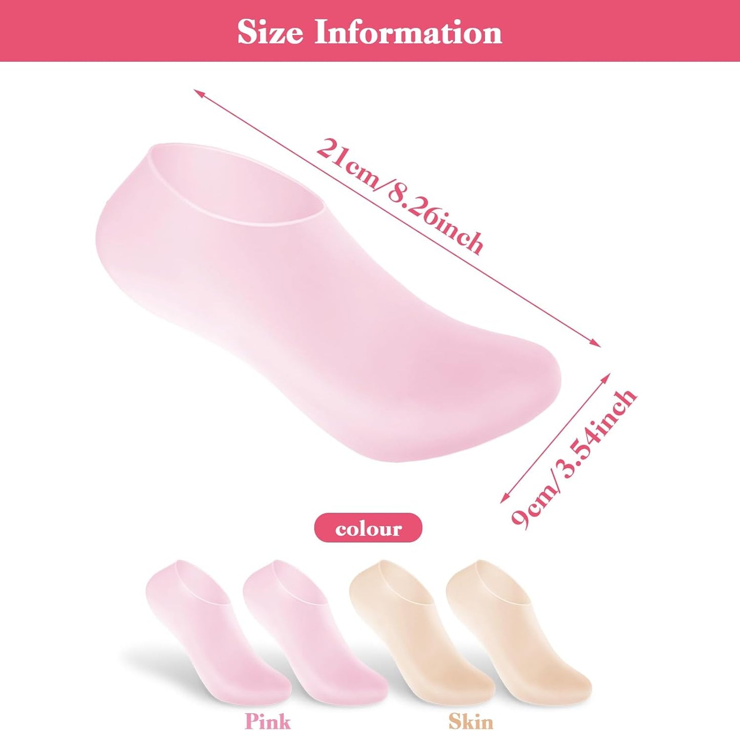 VelvaCare™ | Weiche Silikon - Fußpflege Socken | 1+1 GRATIS - Finezo.de