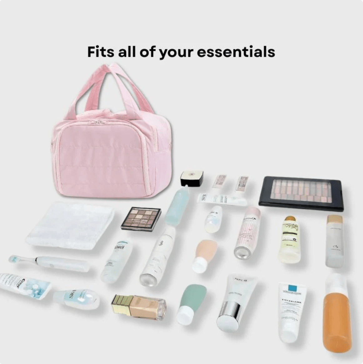 Reisefreundliche Kosmetiktasche - Finezo.de