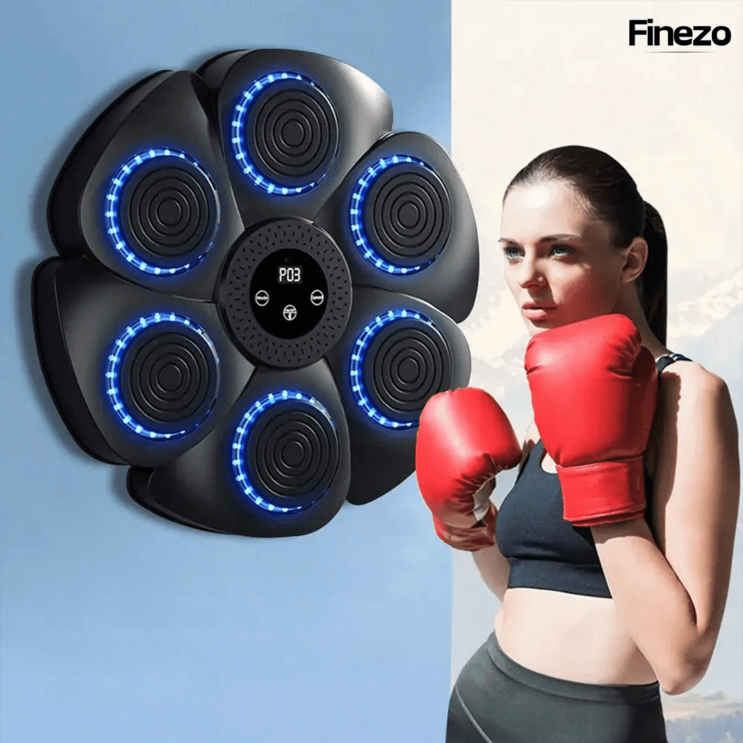 PowerPunch™ | Smart Music Boxing Machine - Für Ihre Fitness Transformation zu Hause| 50% RABATT - Finezo.de
