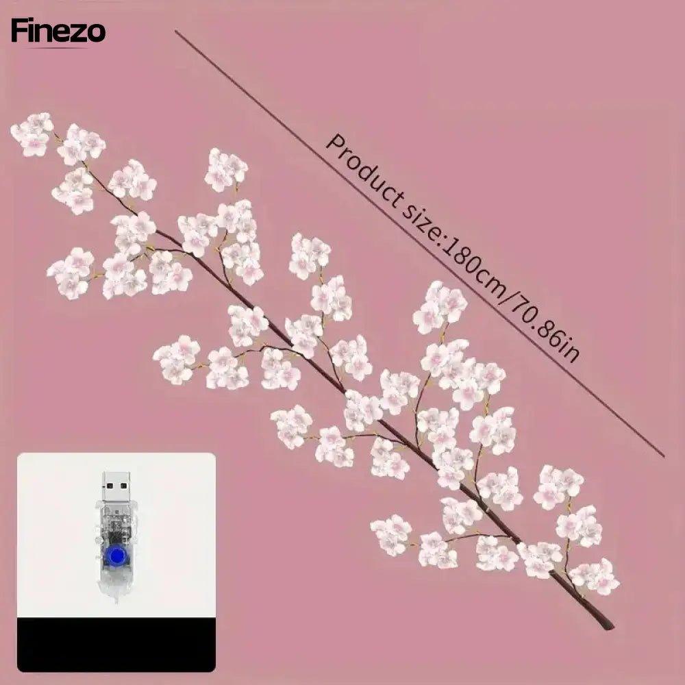 SakuraGlow™ | Magisches LED - Kirschblütenlicht für jede Stimmung! | 1+1 GRATIS - Finezo.de