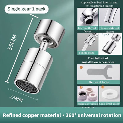 Flextap™ | Küchenwaschtischarmatur universell spritzwassergeschützt Waschartefakt Universalkombination - Finezo.de