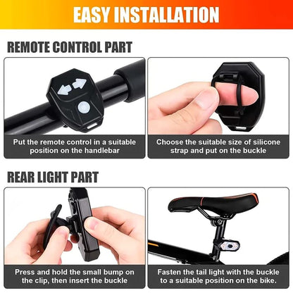 Blink™ | Fahrradlampe mit Blinker | 50% RABATT - Finezo.de