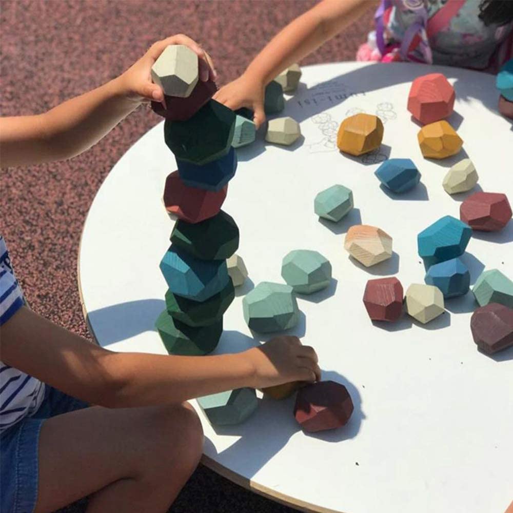 Woodies™ | Montessori Bauklötze - Nordic - Finezo.de