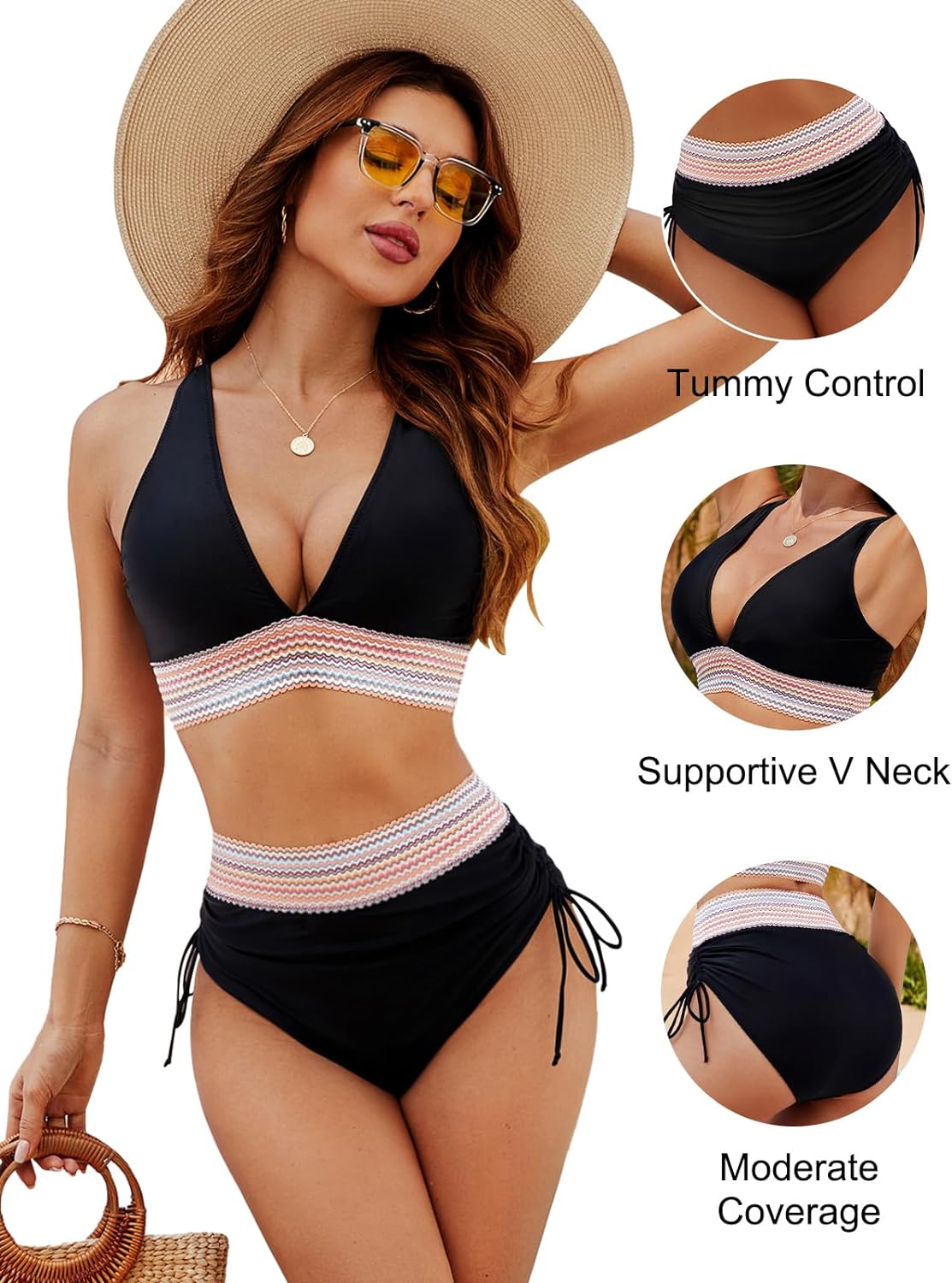 Sienna™ | Bikini mit Bauchansatz | 50% RABATT