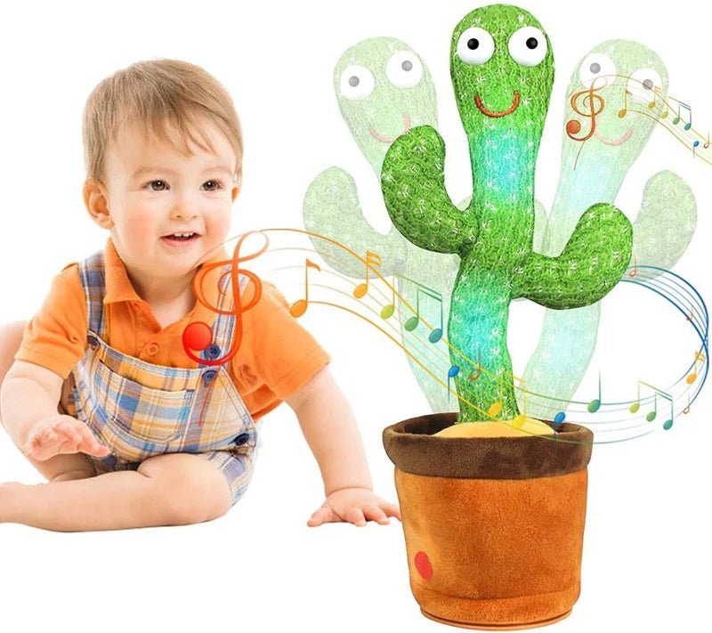 Spikey™ | Der kleine Kaktusfreund kann bis zu 120 Lieder singen | 50% RABATT - Finezo.de