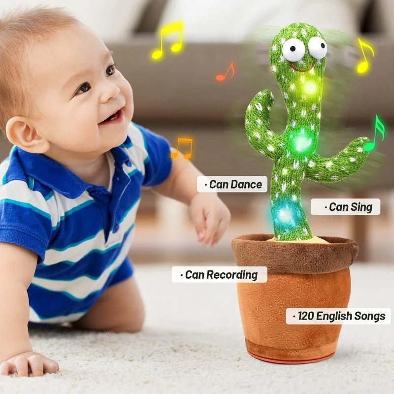 Spikey™ | Der kleine Kaktusfreund kann bis zu 120 Lieder singen | 50% RABATT - Finezo.de