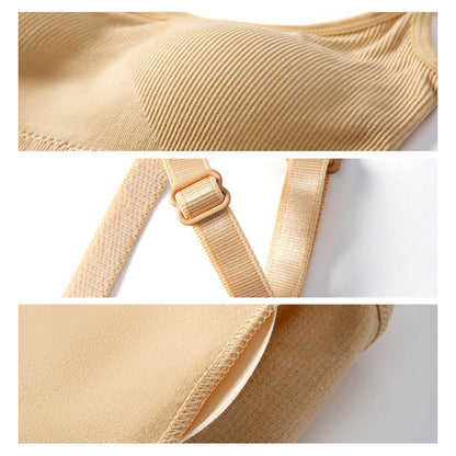 Flexfit™| Fester, gerippter, kabelloser BH mit verstellbaren Trägern - Finezo.de