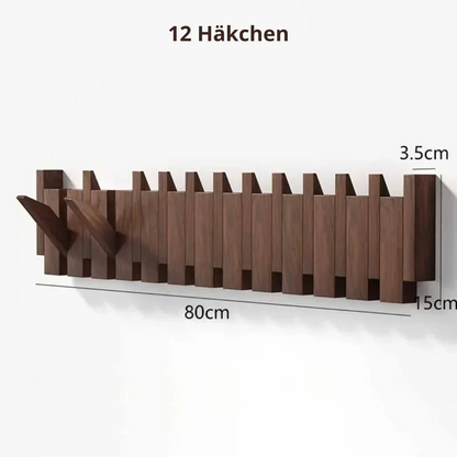 OakHold™ | Handgefertigter Garderobenständer im Pianodesign | 50% RABATT