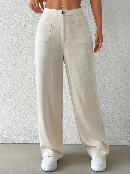 Evana | Atmungsaktive Leinenhose