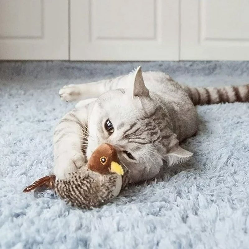 Chirpy™ | Halten Sie Ihre Katze aktiv und vermeiden Sie Langeweile | 1+1 GRATIS - Finezo.de
