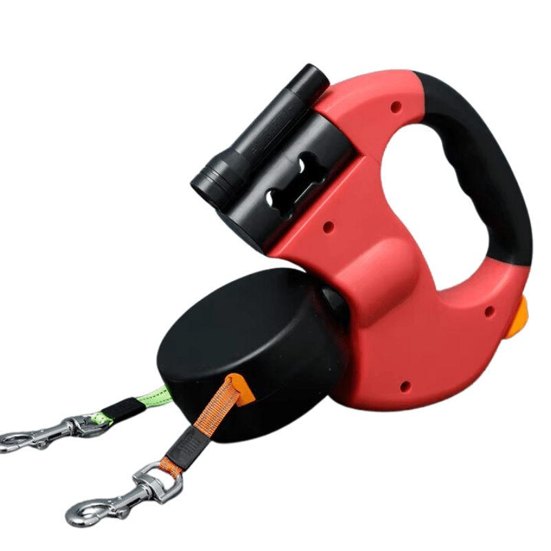 DoubleLeash™ | 2 Hunde gleichzeitig ausführen, ohne sich zu verheddern | 50% RABATT - Finezo.de