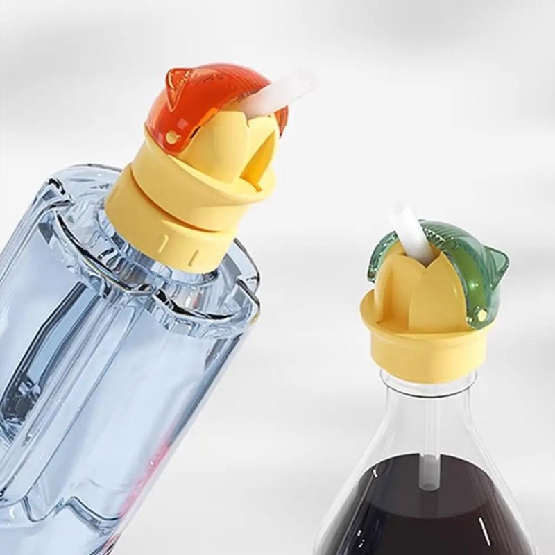 EasySip™ | Wiederverwendbare Kinder - Trinkwasserflasche mit Strohhalm | 1+1 GRATIS - Finezo.de