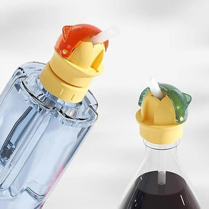 EasySip™ | Wiederverwendbare Kinder - Trinkwasserflasche mit Strohhalm | 1+1 GRATIS - Finezo.de