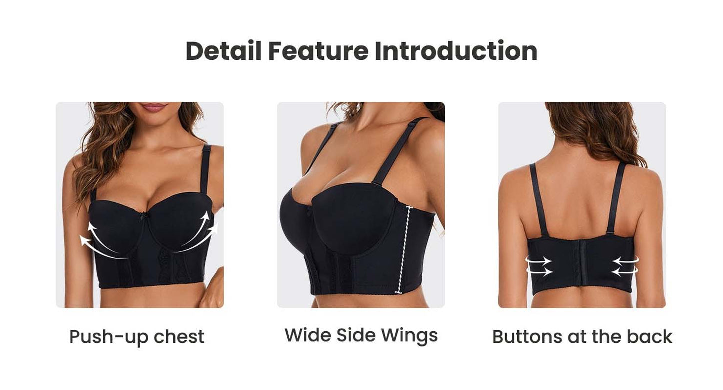 Serena™ | Der trägerlose BH mit tiefem Rückenausschnitt - Finezo.de