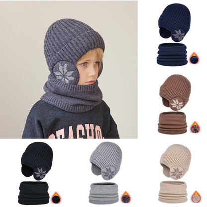 SnugCap™ | Kinderwinterfleece Schalanzug - Finezo.de