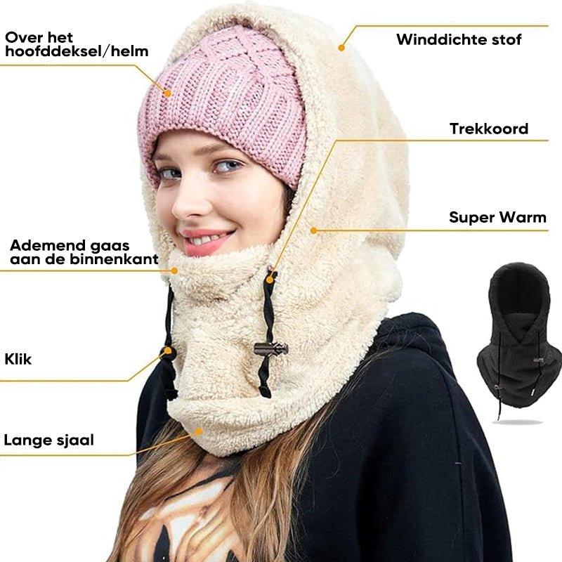 Skimask™ | Kapuze mit Skimasker