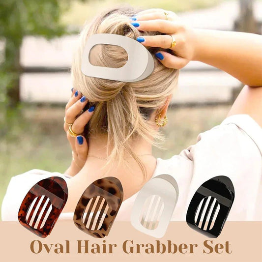 Finezo Clip™ | ovale Haarspangen - Set - 2+2 GRATIS - Finezo.de