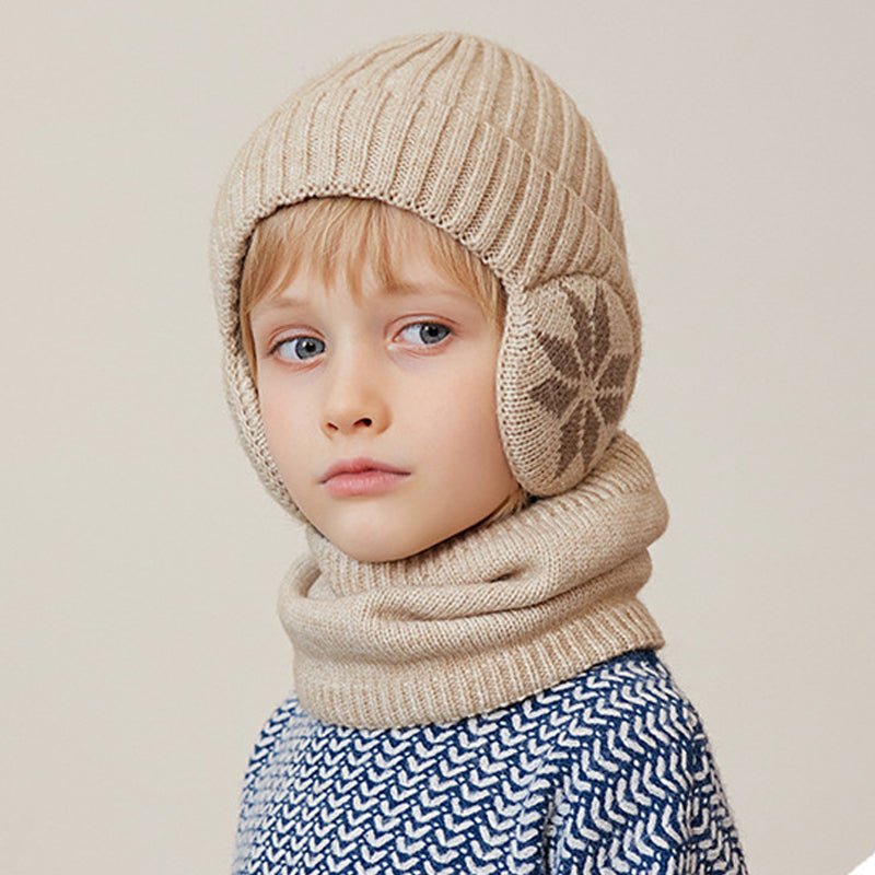 SnugCap™ | Kinderwinterfleece Schalanzug - Finezo.de
