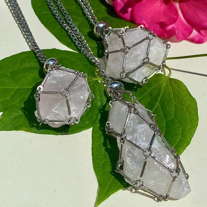 Gemlange™ | Verstelbare Kristallen Stenen Houder Ketting - Finezo.de