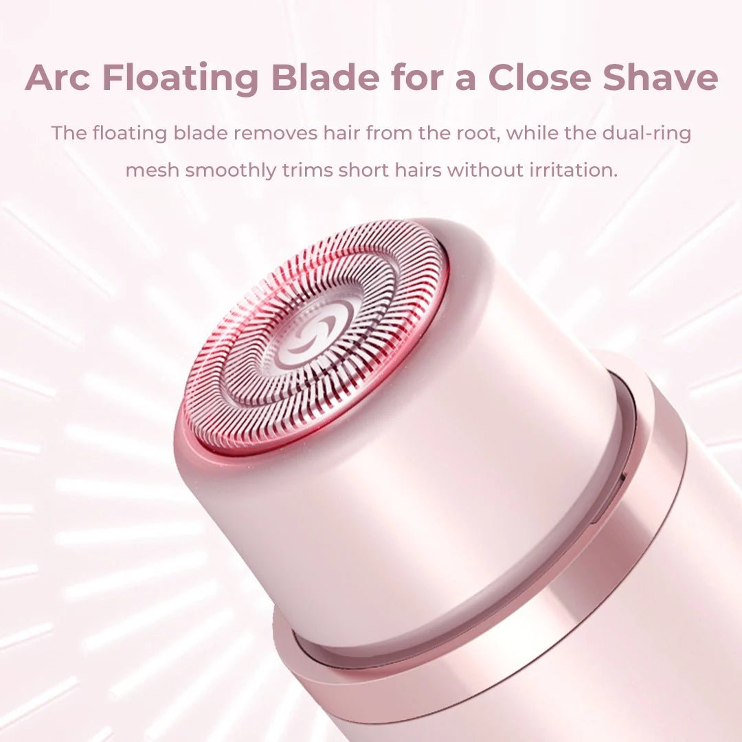 Nuvé™ | 2 in 1 Schmerzfreier Bikini - und Gesichts - Haartrimmer - Finezo.de