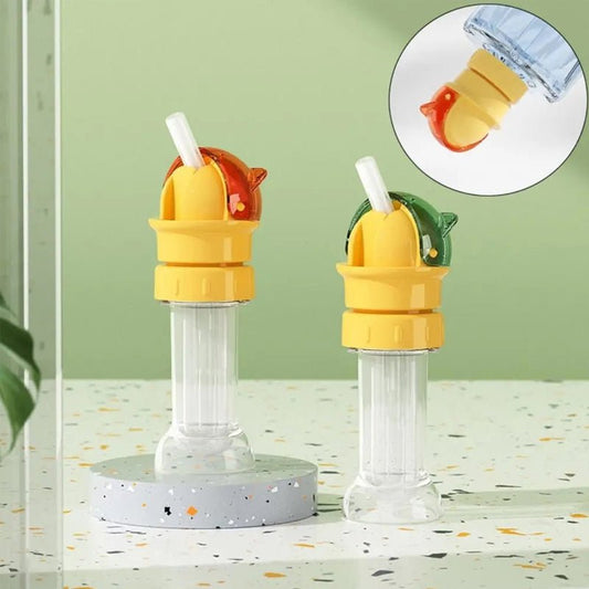 EasySip™ | Wiederverwendbare Kinder - Trinkwasserflasche mit Strohhalm | 1+1 GRATIS - Finezo.de