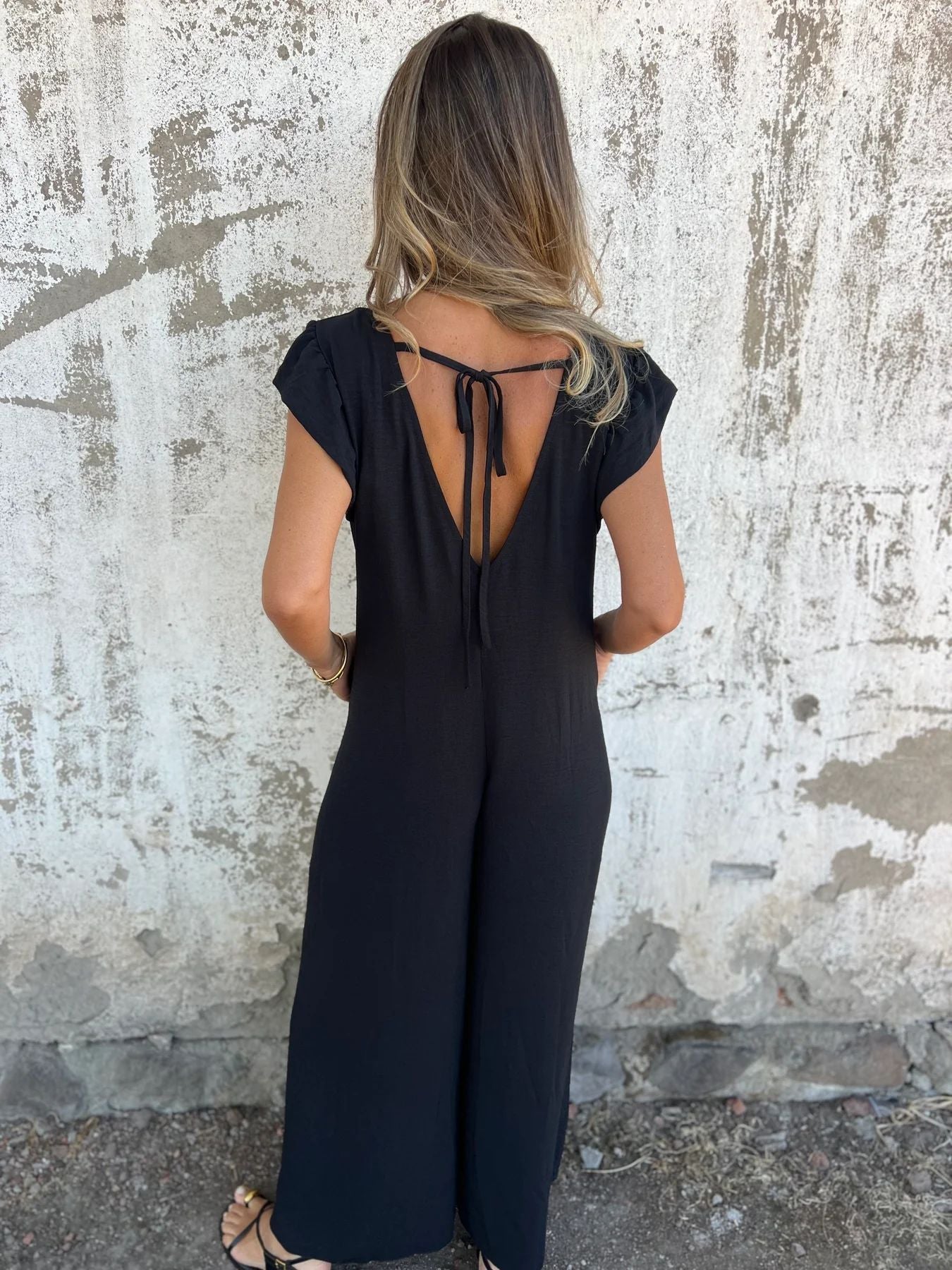 Amara™ | Maxikleid mit Leopardenmuster und V - Ausschnitt mit Vordertaschen | 50% RABATT - Finezo.de