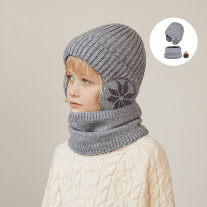 SnugCap™ | Kinderwinterfleece Schalanzug - Finezo.de