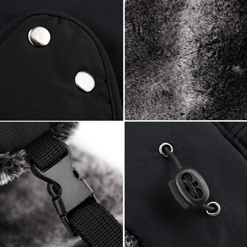 FrostX™ | Unisex winddichte Mütze für Ohren - und Gesichtsschutz - Finezo.de