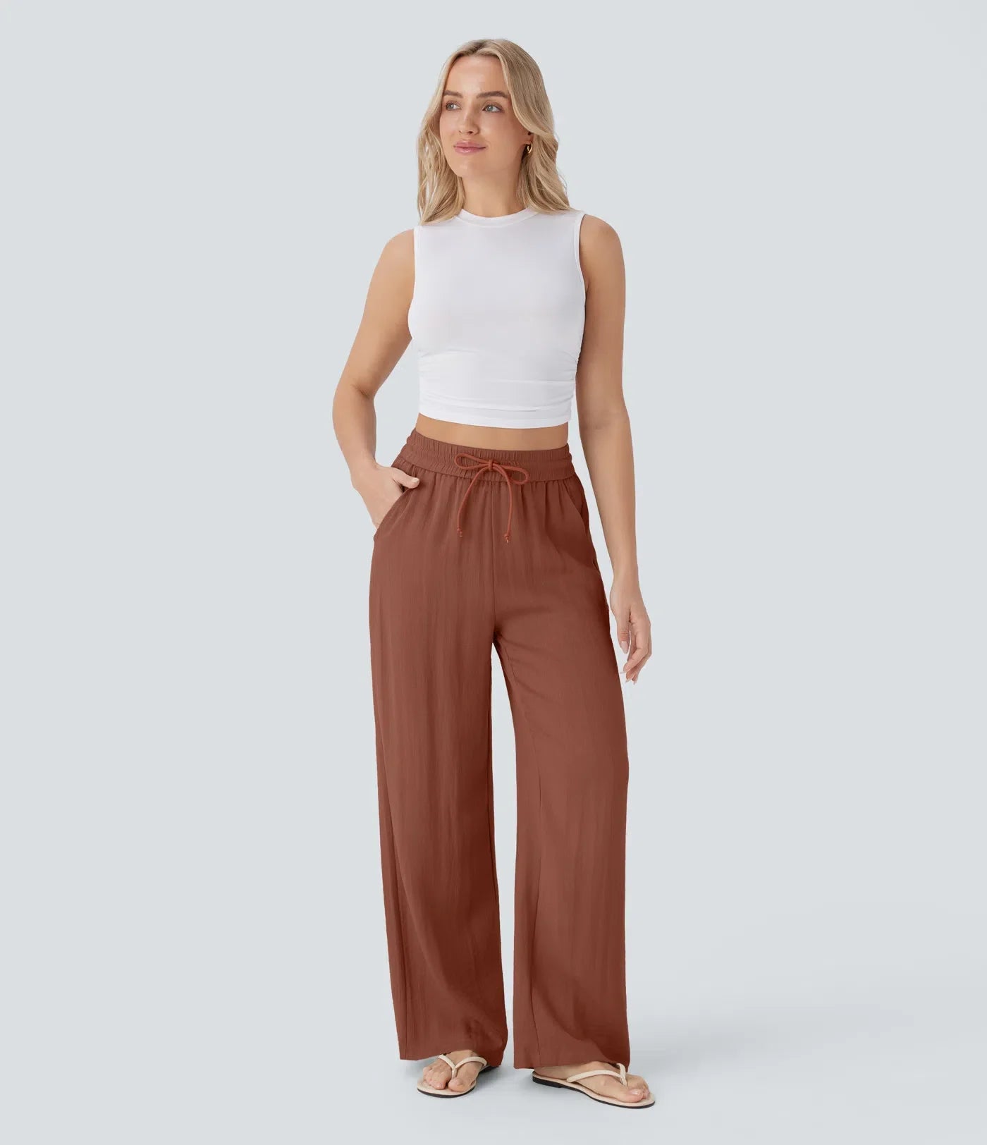 Lizaa | Legere & Luftige Leinenhose mit Eleganten Beinen | 50% RABATT - Finezo.de