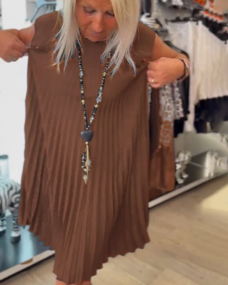 Noami™ | Freizeitkleid mit Rundhalsausschnitt | 50% RABATT - Finezo.de