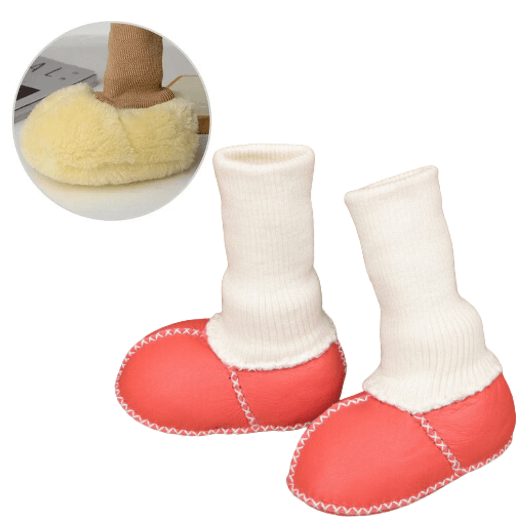 Mini Boots™ | Warm & kuschelig - rutschfeste Babyhausschuhe | 1+1 GRATIS - Finezo.de