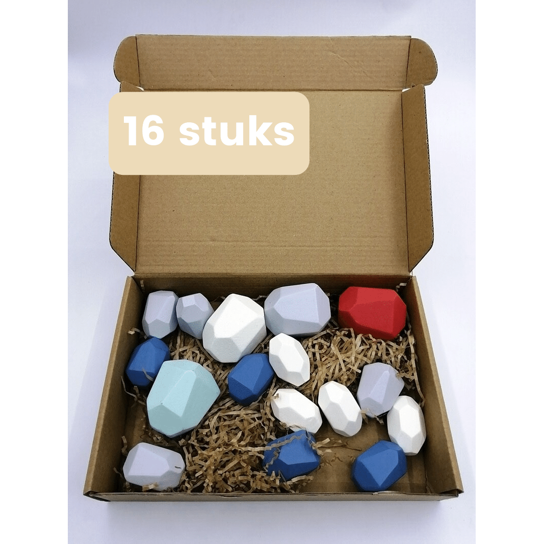 Woodies™ | Montessori Bauklötze - Nordic - Finezo.de