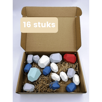 Woodies™ | Montessori Bauklötze - Nordic - Finezo.de