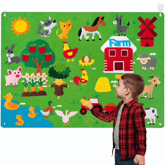 KidBoard™ | Endloses Entdecken und Spielen! - Filzbrett | 50% RABATt - Finezo.de
